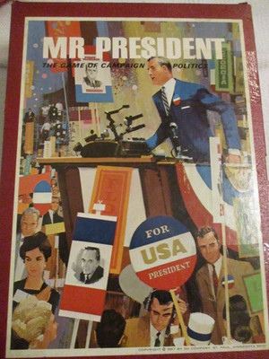 Mr. President, the game of Campaign Politics für 2-4 Personen, 3M-Company
