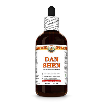 Dan Shen (Salvia Miltiorrhiza) Dried Root Liquid Herbal Extract
