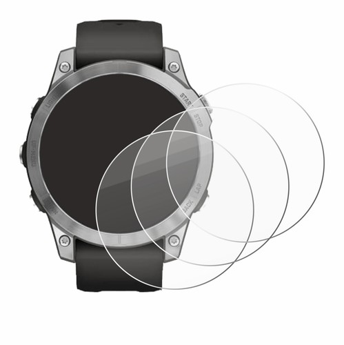 3x Savvies Schutzglas für Garmin Fenix 7 (47 mm) Echt Glas Panzer Display 9H - Zdjęcie 2 z 7