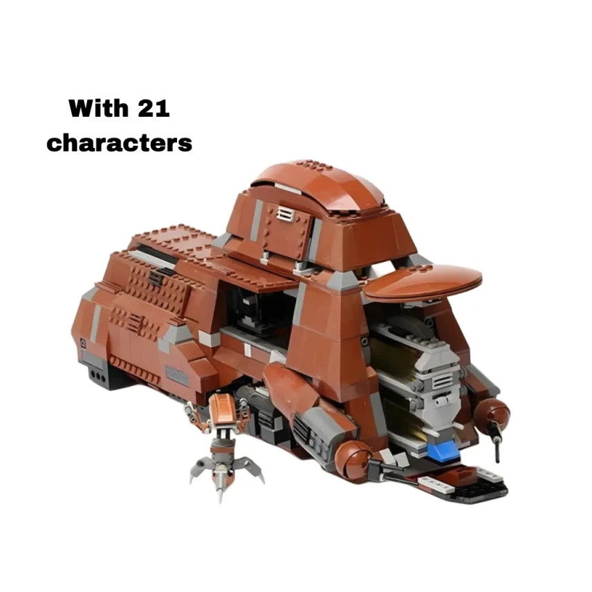 Alt Of Trade Federation MTT Lego 7662 with 1330 pcs. | Generic