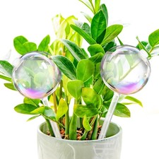 Betus 2 Pcs Iridescent Self Watering Globes G...