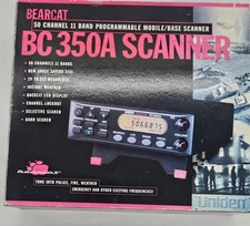 Uniden Bearcat BC350A 50 Channel 11 Band Programmable Mobile Base Radio Scanner