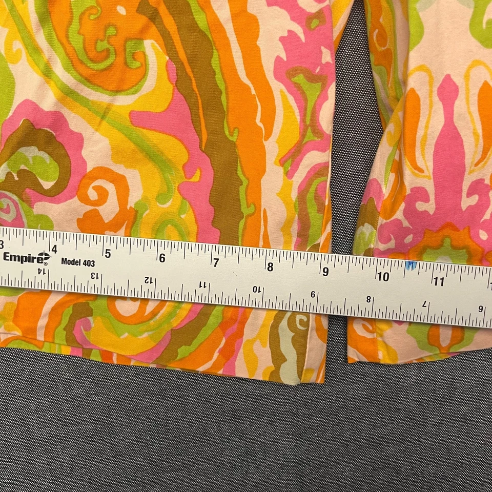 Bermudas elásticas con estampado de cachemira multicolor talla 2 J.Crew para mujer Foto 4 de 4