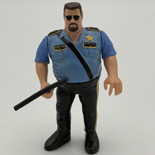 WWF Hasbro Big Boss Man Complete w/Nightstick 1991...