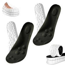 Steppers Insoles for Men and Women, Cloud Insoles with Arch Support, 4D Memor...