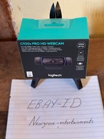 Logitech C920s Pro HD Webcam 1080p/30fps Video Calling Black Brand New Sealed