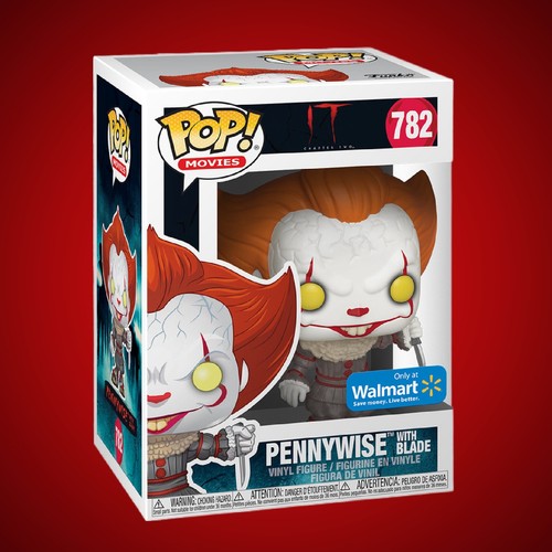 Funko Pop 782 exclusivo de Walmart Pennywise con hoja - Imagen 1 de 7