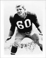 CHUCK BEDNARIK - PHOTOGRAPH SIGNED