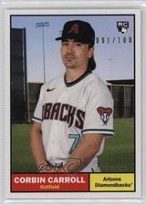 2023 Transcendent Collection VIP Party 91/100 Corbin Carroll (White Jersey) lz7