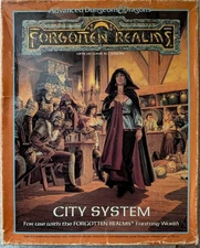 Forgotten Realms City System ~ Advanced Dungeons and Dragons Complete ~ TSR