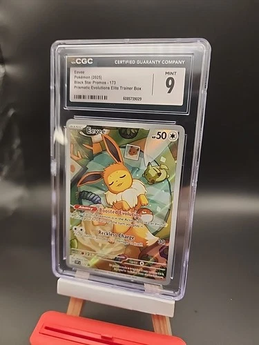 Eevee 173 Sv: Scarlet & Violet Promo Cards Holo CGC 9 Mint