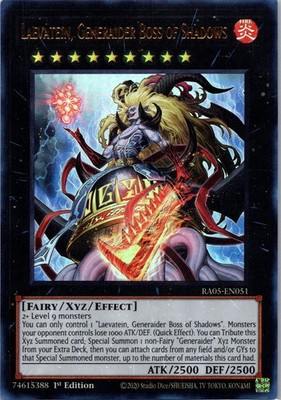 Laevatein, Generaider Boss of Shadows (Ultra Rare) RA05-EN051 NM