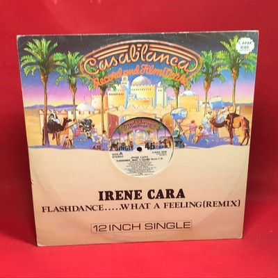IRENE CARA Flashdance 1983 UK 12'' single what a feeling Remix extended