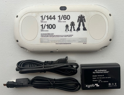 Sony PS Vita PCH-2000 Gundam Breaker Limited Edition Japan Import Tested Working