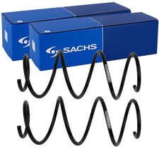 2X SACHS FAHRWERKSFEDER FEDERN VORNE passend für SMART FORTWO