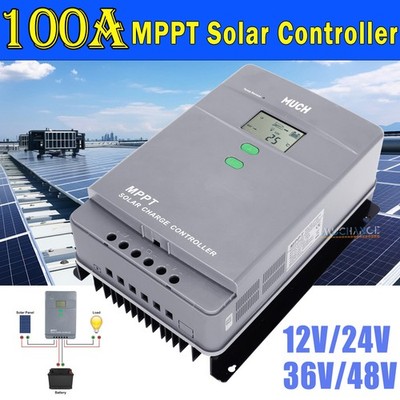 Solar Charger Controller 100Amp MPPT 12V/24V/36V/48V Battery GEL SLD Regulator