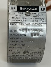 HONEYWELL Model 41105MB-5033-00  PRESSURE TRANSDUCER Used No Box