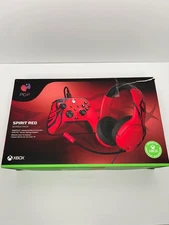 PDP Rematch Wired Controller & Airlite Headset Bundle – Spirit Red – Xbox