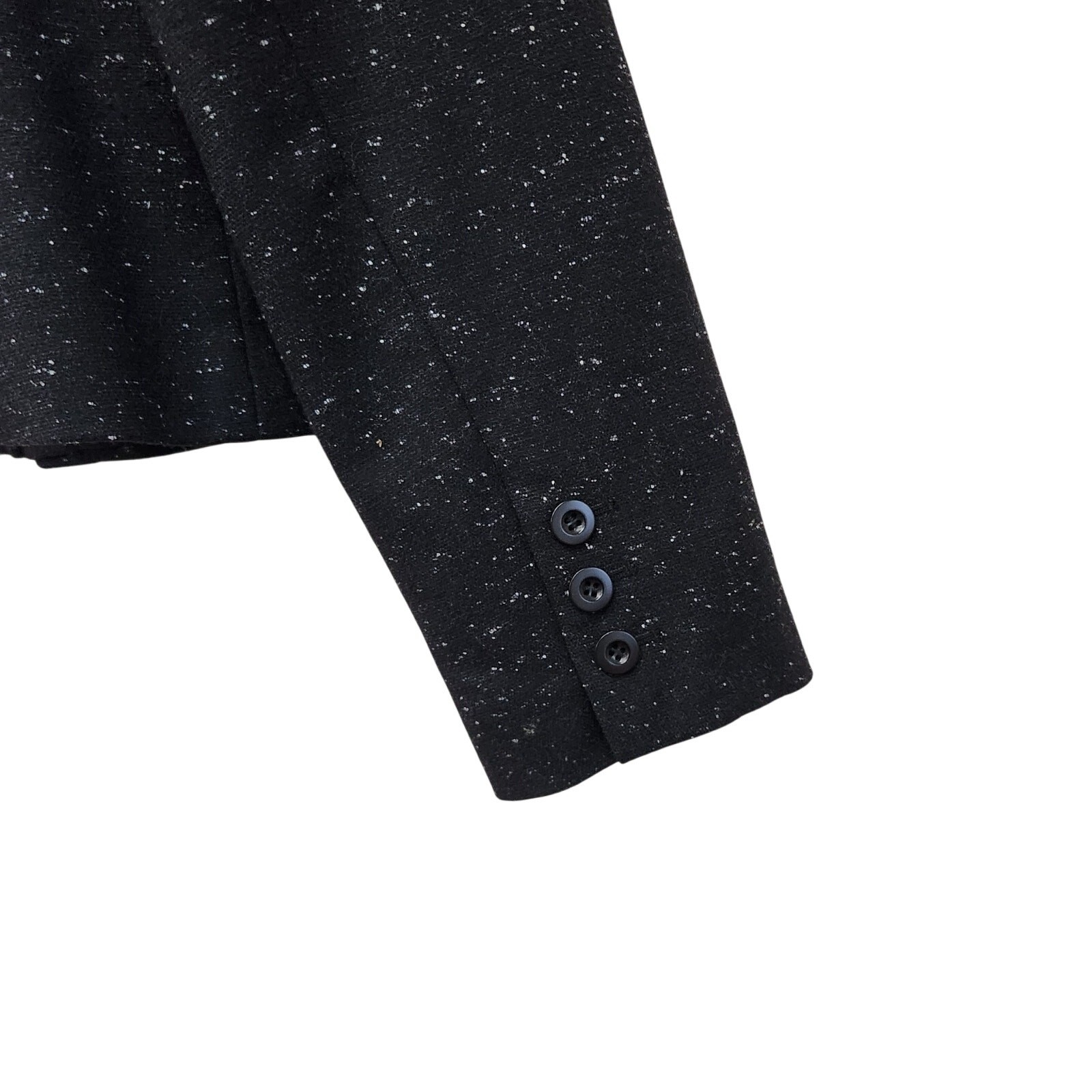 Halogen Two Button Blazer Single Breasted Wool Si… - image 4