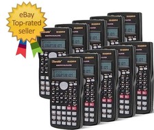 15 Pieces 2 Line Engineering Scientific Calculator Bulk Function Math Calcula...