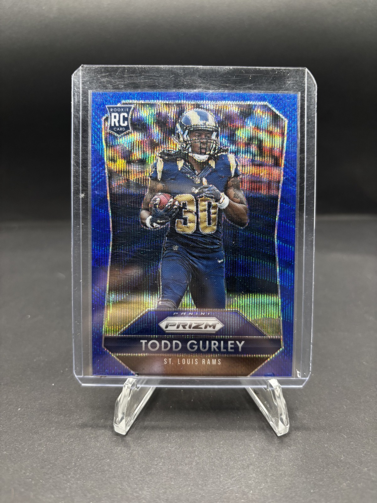 2015 Panini Prizm - Todd Gurley #291 Blue Wave Prizm /150