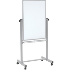 Mobile Double Sided Magnetic Whiteboard 24"W x 36"H