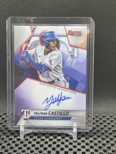 Yolfran Castillo  2025 Bowman's Best - Best of 25 - Refractor Auto  Rangers