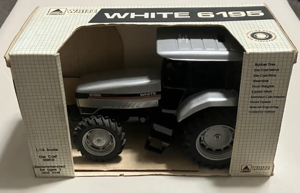 1/16 White 6195 Die-cast Tractor In Box With Dealer C.O.A. Scale Models - Image 2 of 4