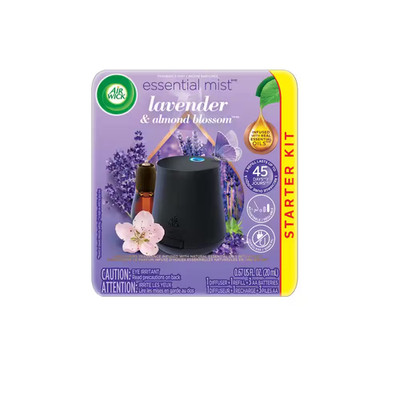 Essential Mist 0.67 Oz. Lavender and Almond Blossom Automatic Air Freshener Diff