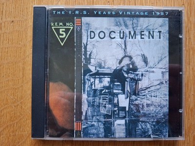 R.E.M.    Document CD The I.R.S. Years   Vintage 1987 REM