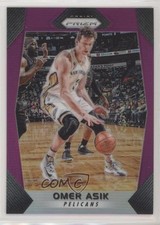 2017-18 Panini Prizm Purple Prizm 17/75 Omer Asik #129 r7o