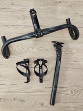 TRITTICO FSA K FORCE REGGISELLA - MANUNBRIO - STEM OS99 100MM 27.2MM 420MM