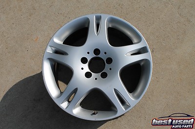 2003 MERCEDES BENZ CL 500 10 SPOKE 7.5 X 17'' RIM WHEEL 5X112 5 SPOKE OEM CL500