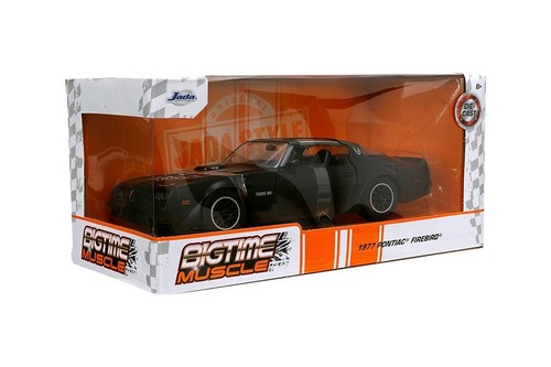 1977 Pontiac Firebird Trans Am 1/24 Scale Diecast Model by Jada - Flat Black - Picture 6 of 9