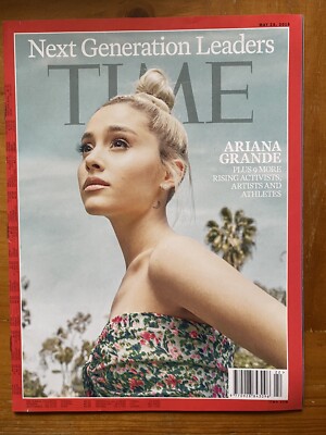 Time Magazine 2018 Ariana Grande Next Generation Leaders Weeknd NO LABEL Rare!