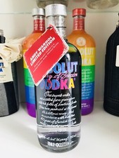SAMMLUNGSAUFL&Ouml;SUNG !!! ABSOLUT Vodka WARHOL 750 ml + rare TAG *** NEU ***
