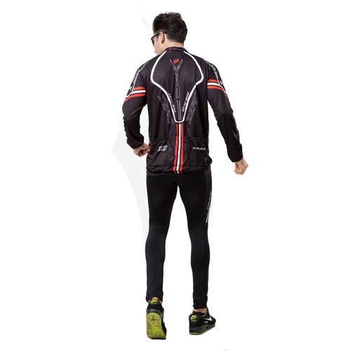 Herren Radfahren Radsport Radtrikot Fahrradtrikot Radhosen Fahrradhose Langarm - Bild 24 von 31