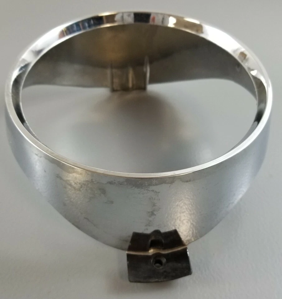 1961 OEM MERCURY MONTEREY METEOR FARO DERECHO PUERTA MOLDURA BISEL C1MF-13052-B De colección Foto 2 de 4