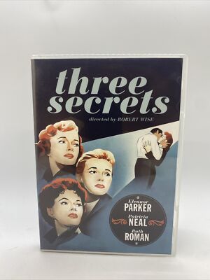 Three Secrets Black & White DVD Remastered Classic Olive Films ROBERT WISE