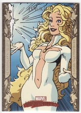 Marvel Masterpieces 2007 Gold Border Parallel Card #21 - Dagger