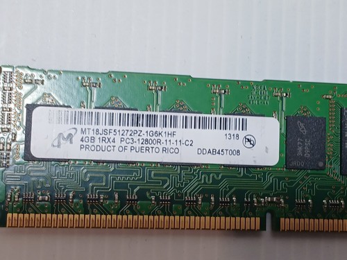 HP 647648-071 8GB KIT 3 x 4GB PC3-12800R ECC Registered RAM Server Smart Memory - Picture 3 of 4