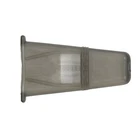 Saunders Soft Rubber Recurve Bow Tip Protector Limb End - Smoke