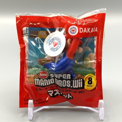 New Super Mario Bros. Mini Figur Schlüsselanhänger Wii Nintendo DAKARA Japan ...