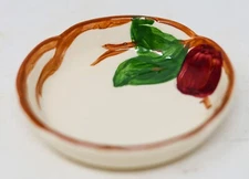 Franciscan Ware Apple Coaster / Butter Pat / Tea Bag Holder / Nuts USA Hallmarks