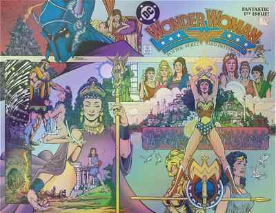 FOIL WONDER WOMAN (1987) #1 FACSIMILE EDITION (GEORGE PEREZ COVER) ~ DC Comics