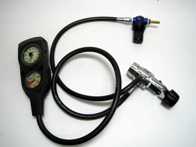 Suunto Scuba Dive 3 Gauge Console SM-16 Depth Gauge SM-26