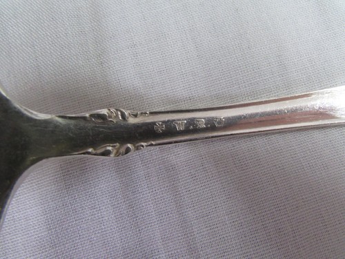 1905 Leonora Serving Fork WR Keystone Silver Plate - Picture 7 of 8