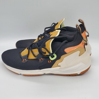Men’s Nike Zoom Moc THE10TH Size 13 Black/Phantom-Club Gold Sneakers NIKE ZOOM MOC  main image 3