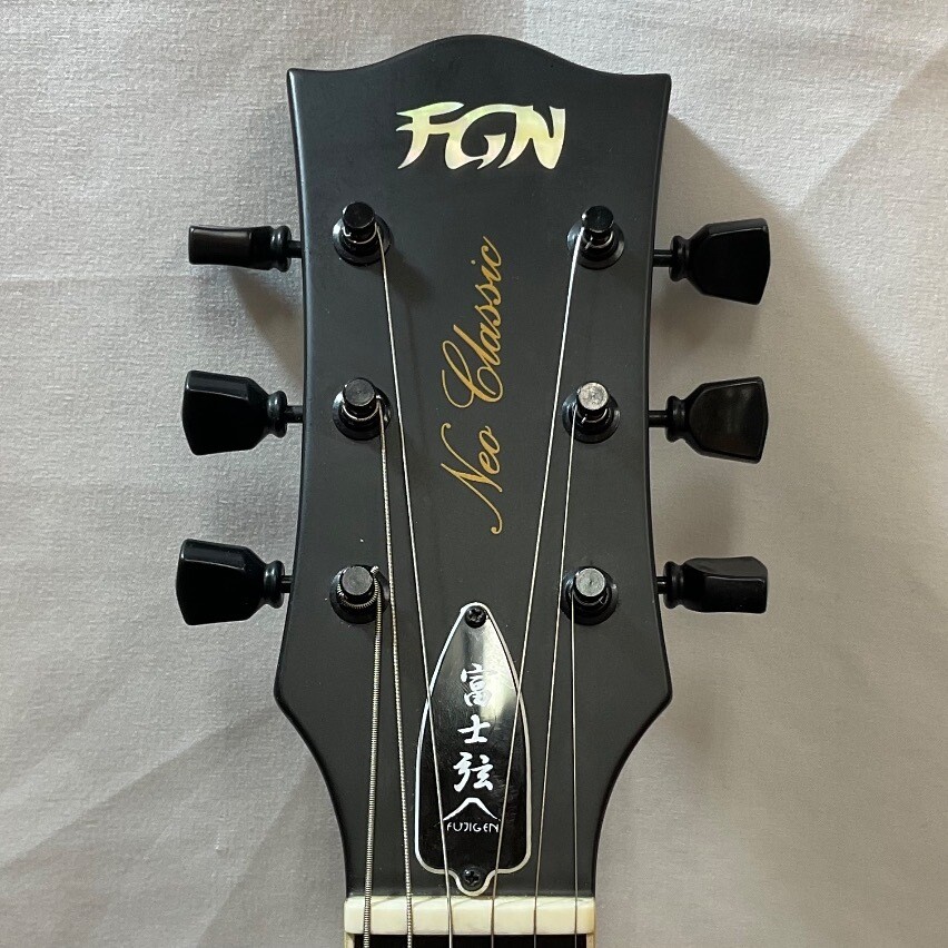 【メンテ済み】FUJIGEN (FGN) エレキギター Neo Classic Electric Guitar FGN Fujigen NeoClassic NLS10RMPTBE-MBK S/N