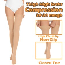 Maternity Compression socks 20-30 mmHg Thigh High Stockings Anti Fatigue Sleeve